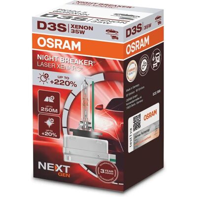 Osram DS3 Night Breaker Laser Xenarc Next Gen D3S (66340XNN) Osram DS3 Night Breaker Laser Xenarc Next Gen D3S (66340XNN)