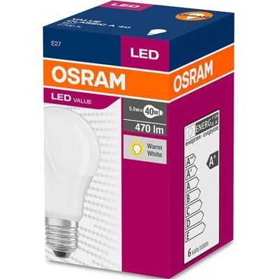 Osram LED Égő E27 Meleg Fehér 10W 1055lm - LED Égő Osram LED Égő E27 Meleg Fehér 10W 1055lm - LED Égő