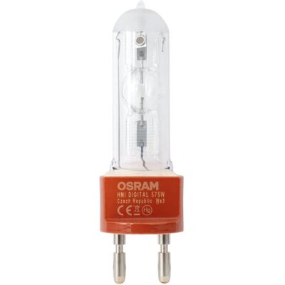 Osram HMI Digital 575W - Lampe à décharge G22 pour effets spectaculaires - Publicité Osram HMI Digital 575W - Lampe à décharge G22 pour effets spectaculaires - Publicité