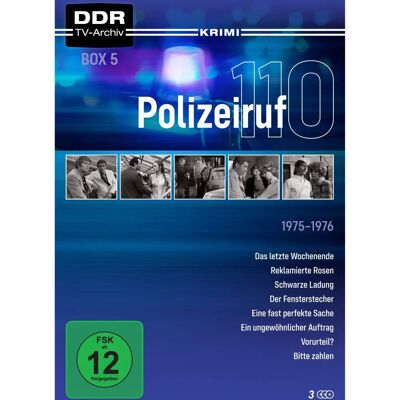 Archivio TV DDR Polizeiruf 110 Box 5 - 3 DVD Archivio TV DDR Polizeiruf 110 Box 5 - 3 DVD