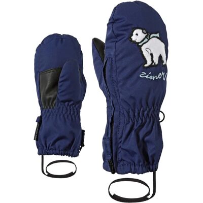 Ziener Kids Ski Mittens - Blue - Thermoshield Ziener Kids Ski Mittens - Blue - Thermoshield