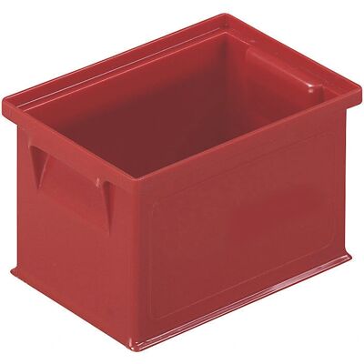 Caja de transporte apilable - 2.5L, Rojo, 210x150x122.5mm Caja de transporte apilable - 2.5L, Rojo, 210x150x122.5mm