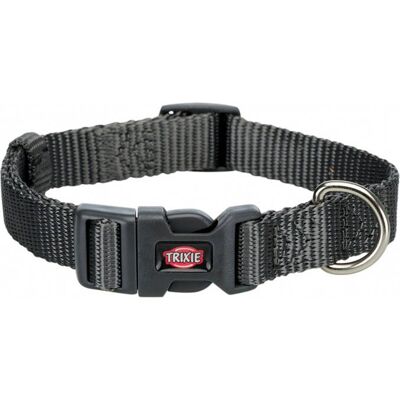 Trixie Dog Collar - Graphite - S/M - 30-45 cm - 15mm - Dog Collar Trixie Dog Collar - Graphite - S/M - 30-45 cm - 15mm - Dog Collar