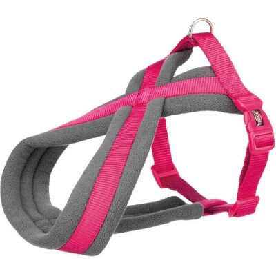 Trixie M Fuchsia Dog Harness - Adjustable Padded Trixie M Fuchsia Dog Harness - Adjustable Padded