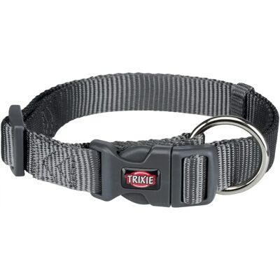 Trixie Hundhalsband Graphite - L-XL - Slitstark & Justerbar Trixie Hundhalsband Graphite - L-XL - Slitstark & Justerbar