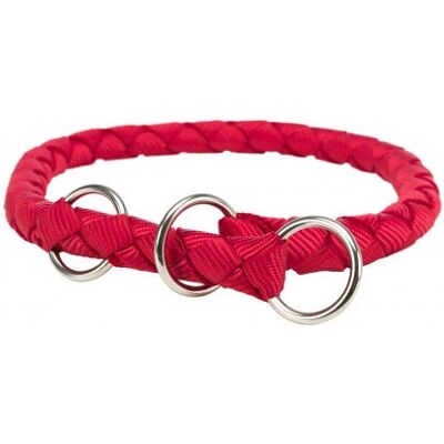 Trixie Cavo Hundhalsband - Rött, 25-31cm, Nylont, Justerbart Trixie Cavo Hundhalsband - Rött, 25-31cm, Nylont, Justerbart