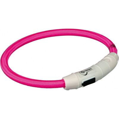 Trixie Pink LED Collar - Dog Safety Accessory Trixie Pink LED Collar - Dog Safety Accessory
