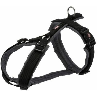 Arnés para perros Trixie - Negro/Gris grafito - 44-53 cm - S/M Arnés para perros Trixie - Negro/Gris grafito - 44-53 cm - S/M