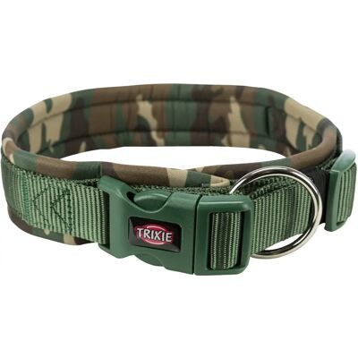 Trixie Premium Halsband - Camouflage & Waldgrün - Größe L Trixie Premium Halsband - Camouflage & Waldgrün - Größe L
