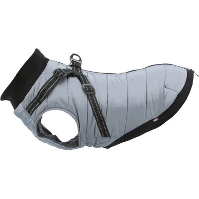TRIXIE 680346 Hundemantel - Grau, M, 45cm TRIXIE 680346 Hundemantel - Grau, M, 45cm