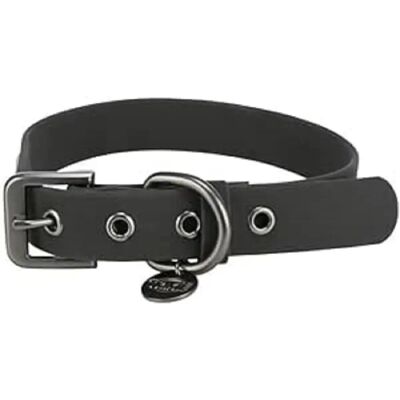 Trixie CityStyle Dog Collar PVC Black - M/L - 40x47cm Trixie CityStyle Dog Collar PVC Black - M/L - 40x47cm
