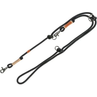 Trixie Be Nordic Adjustable Dog Lead Black/Sand - Dog Leash Trixie Be Nordic Adjustable Dog Lead Black/Sand - Dog Leash
