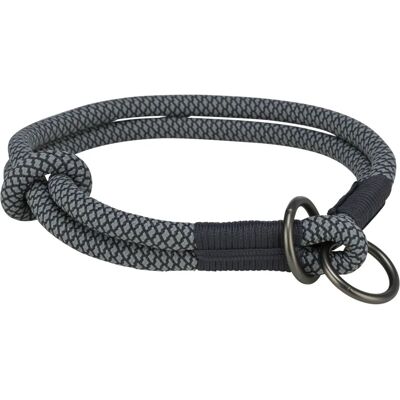 Trixie Hondenhalsband - Semi-choke Verstelbaar 55cm - Zwart/Groen - L/XL Trixie Hondenhalsband - Semi-choke Verstelbaar 55cm - Zwart/Groen - L/XL