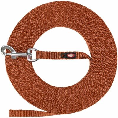 Trixie Dog Lead - 5m Orange Compact Lightweight Nylon Trixie Dog Lead - 5m Orange Compact Lightweight Nylon