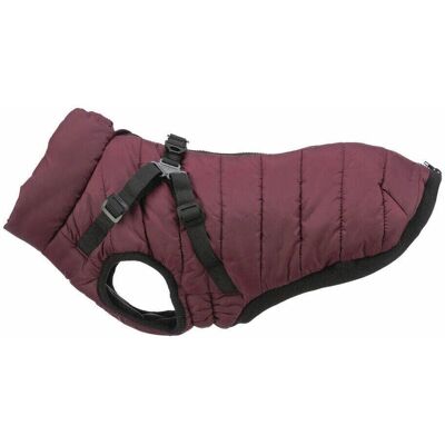 Trixie Pirou Hundemantel mit Harness Sangria - XXS Trixie Pirou Hundemantel mit Harness Sangria - XXS