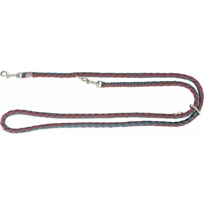 Trixie Cavo Verstellbare HundeLeine Sangria/Petrol - S/M - 2m Trixie Cavo Verstellbare HundeLeine Sangria/Petrol - S/M - 2m