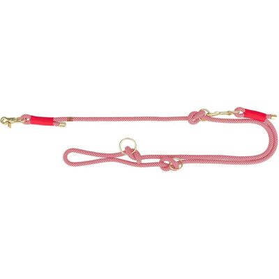 Trixie XS S XS/S Red Cream Adjustable Dog Leash - dog leash Trixie XS S XS/S Red Cream Adjustable Dog Leash - dog leash