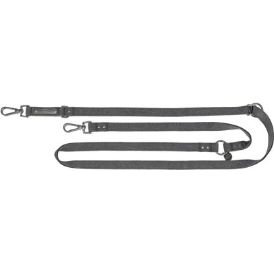 Guinzaglio per cani in cotone Trixie CityStyle grigio chiaro - M/L Guinzaglio per cani in cotone Trixie CityStyle grigio chiaro - M/L