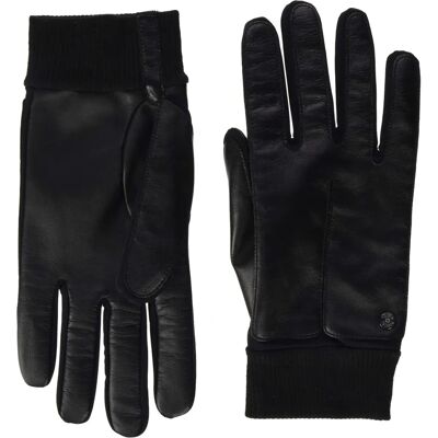 Roeckl Kopenhagen Czarne Rękawice - Ekran Dotykowy, Futer Fleece - Rękawice Roeckl Kopenhagen Czarne Rękawice - Ekran Dotykowy, Futer Fleece - Rękawice