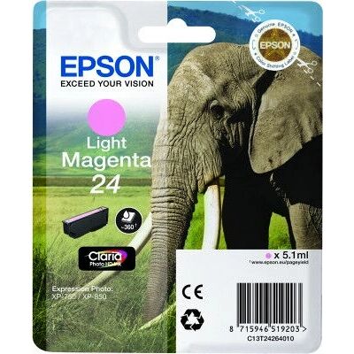 Epson Hell Magenta Tintenpatrone - 360 Seiten - Tintenpatrone Epson Hell Magenta Tintenpatrone - 360 Seiten - Tintenpatrone