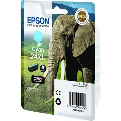 Epson C13T24354010 Cyan Bläckpatron - 740 Sidor Epson C13T24354010 Cyan Bläckpatron - 740 Sidor