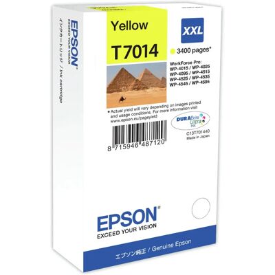 Epson - T7014 - Gul - XL - Inkjet cartridge Epson - T7014 - Gul - XL - Inkjet cartridge
