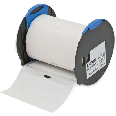 Epson RC-L1WAR Beschriftungsband - 90x45mm - Schwarz auf Weiß Epson RC-L1WAR Beschriftungsband - 90x45mm - Schwarz auf Weiß