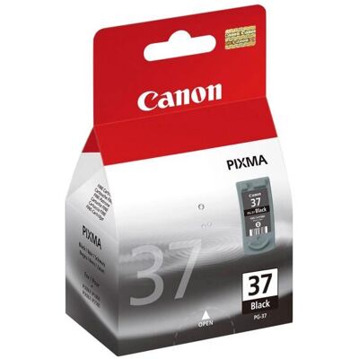 Cartouche d'encre originale Canon PG-37BK Noir - Cartouche d'encre Cartouche d'encre originale Canon PG-37BK Noir - Cartouche d'encre