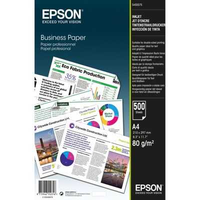 Epson C13S450075 A4 Wit Matte Papier - Printerpapier Epson C13S450075 A4 Wit Matte Papier - Printerpapier