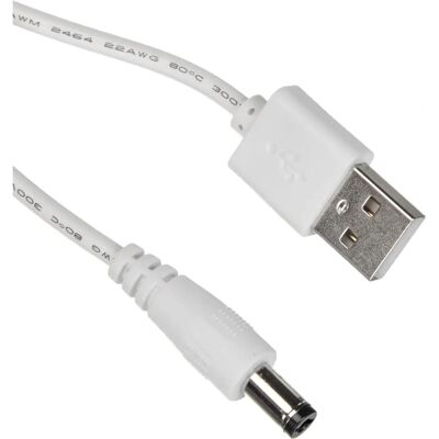 Câble USB vers DC - Bande LED 5V - 0,5m Câble USB vers DC - Bande LED 5V - 0,5m