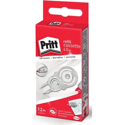 Pritt 6mmx12m korrigeringslina - Korrigeringslina Pritt 6mmx12m korrigeringslina - Korrigeringslina