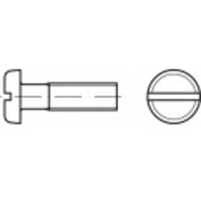 Toolcraft M3 Flad Hoved Skruer - 12mm - Pakke med 200 Toolcraft M3 Flad Hoved Skruer - 12mm - Pakke med 200