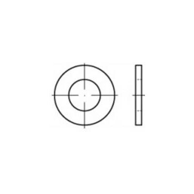 Toolcraft 105357 Stålbricka - 17x30x3mm Pack av 100 Toolcraft 105357 Stålbricka - 17x30x3mm Pack av 100