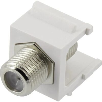 Module keystone Renkforce RF-4848603 - Coaxial, 75 Ohm, Snap-In, Réseau Module keystone Renkforce RF-4848603 - Coaxial, 75 Ohm, Snap-In, Réseau