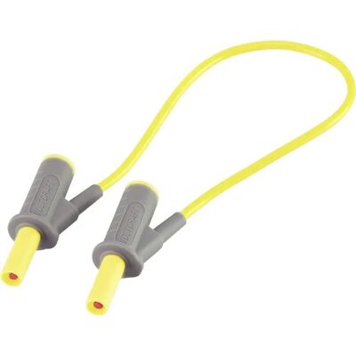 VOLTCRAFT Cordon de sécurité - 25cm, 10A, Jaune - Publicité VOLTCRAFT Cordon de sécurité - 25cm, 10A, Jaune - Publicité