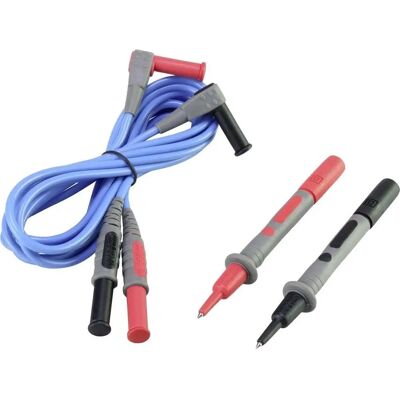 VOLTCRAFT MSL-504 Cordon de mesure - Câble en silicone flexible, 1.20m, Bleu - Publicité VOLTCRAFT MSL-504 Cordon de mesure - Câble en silicone flexible, 1.20m, Bleu - Publicité