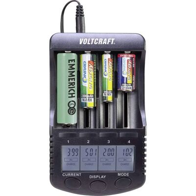 Chargeur de Batteries VOLTCRAFT CC-2 - Universel NiMH NiCd Li-Ion - 4 Canaux - Publicité Chargeur de Batteries VOLTCRAFT CC-2 - Universel NiMH NiCd Li-Ion - 4 Canaux - Publicité