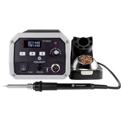 Toolcraft ST-100 hf Högfrekvent lödstation - 50-480°C, 100W Toolcraft ST-100 hf Högfrekvent lödstation - 50-480°C, 100W