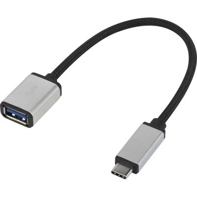 Adapter kabla USB-C Renkforce 0,15 m Adapter kabla USB-C Renkforce 0,15 m