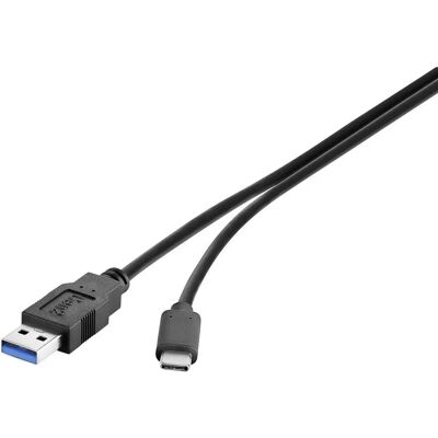 Câble USB 3.2 Gen 1 Renkforce RF-3241264 - Noir - Publicité Câble USB 3.2 Gen 1 Renkforce RF-3241264 - Noir - Publicité