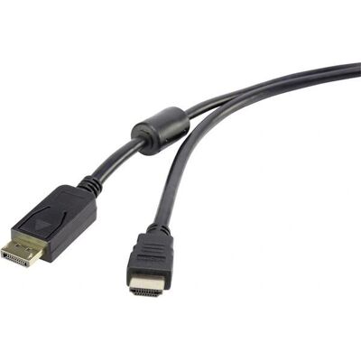 Adaptateur câble vidéo Renkforce RF-3301450 - DisplayPort HDMI 0,5 m - Publicité Adaptateur câble vidéo Renkforce RF-3301450 - DisplayPort HDMI 0,5 m - Publicité