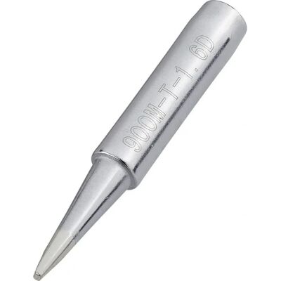 TOOLCRAFT Soldering Tip - Chisel Shape 1.6mm, 17mm TOOLCRAFT Soldering Tip - Chisel Shape 1.6mm, 17mm