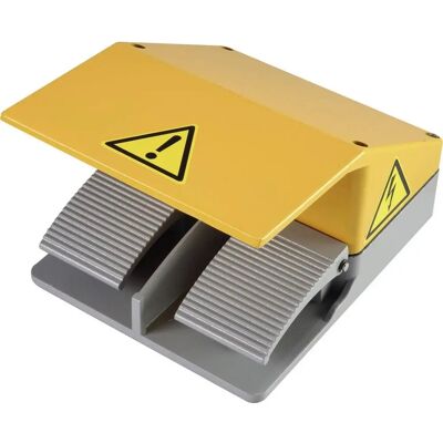 TRU COMPONENTS Interrupteur à Pédale - 2 Pédales - 220/380V - Contrôle Industriel TRU COMPONENTS Interrupteur à Pédale - 2 Pédales - 220/380V - Contrôle Industriel