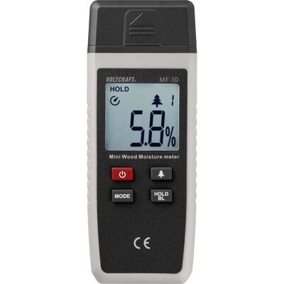 VOLTCRAFT MF-10 Feuchtigkeitsmesser - Holz 2-40% - Kompakt, Einfach VOLTCRAFT MF-10 Feuchtigkeitsmesser - Holz 2-40% - Kompakt, Einfach