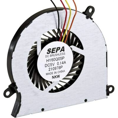 SEPA HY60Q05PSE04A - Radiallüfter - 4.1 m³/h, 5V, Kompakt SEPA HY60Q05PSE04A - Radiallüfter - 4.1 m³/h, 5V, Kompakt