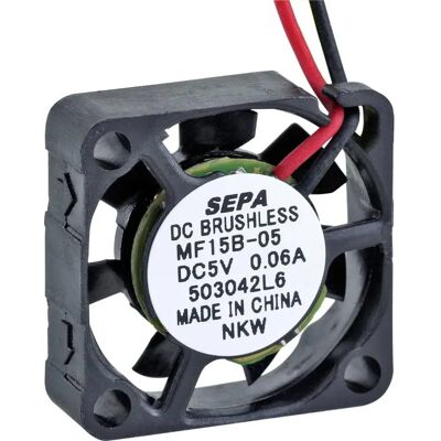SEPA MF15B05 Axiallüfter 5 V/DC 0,7 m³/h - Produkttyp SEPA MF15B05 Axiallüfter 5 V/DC 0,7 m³/h - Produkttyp