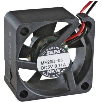 SEPA MF20C05L Axiallüfter - 5V, 1,3 m³/h, 20x20x8mm SEPA MF20C05L Axiallüfter - 5V, 1,3 m³/h, 20x20x8mm