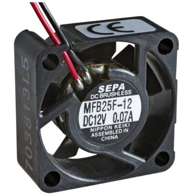 SEPA MFB25F12 Axiallüfter 12V/DC 25x25x10mm - Ventilator SEPA MFB25F12 Axiallüfter 12V/DC 25x25x10mm - Ventilator