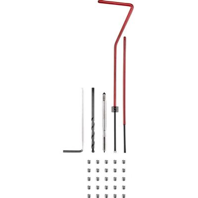 TOOLCRAFT TO-5017512 Gewindereparatur-Set - M2.5, 30 Teile TOOLCRAFT TO-5017512 Gewindereparatur-Set - M2.5, 30 Teile