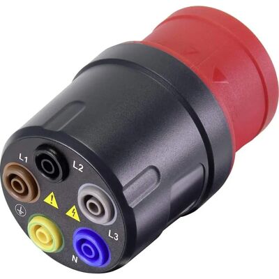VOLTCRAFT VMA-3L 16 Messadapter - 5-poliger CEE 16A, 4mm Buchsen VOLTCRAFT VMA-3L 16 Messadapter - 5-poliger CEE 16A, 4mm Buchsen